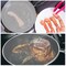 Hastings Home 3-piece Splatter Screen Guards Stainless Steel Fine Mesh Prevents Grease, Oil Splatter for Kitchen 455981YLF - alternate 3